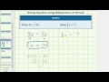 Understanding One-Step Equations