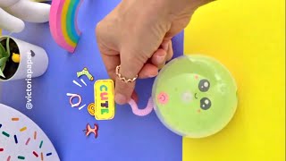 NEW! 🩷Victoria Paper DIY! #shorts #art #diy #papercraft #clay #dryclay #youtube #craft #stickers