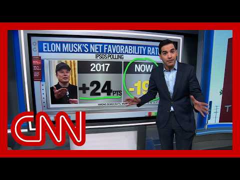 'He became political Kryptonite': Enten on Elon Musk's favorability rating