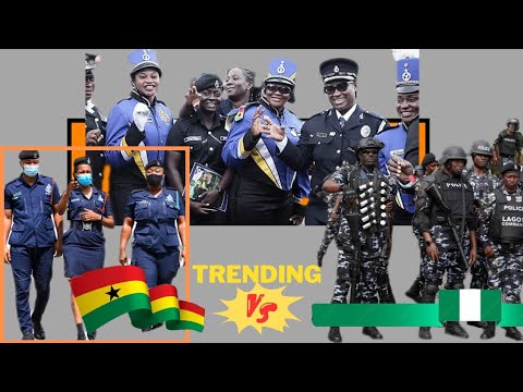 the difference two country police nigerians and Ghana police