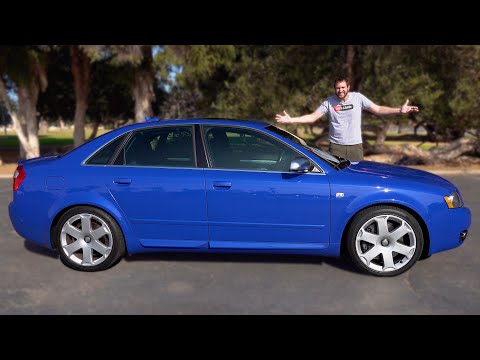 2005 Audi S4 Auction: Rare Nagaro Blue V8 with Manual Transmission