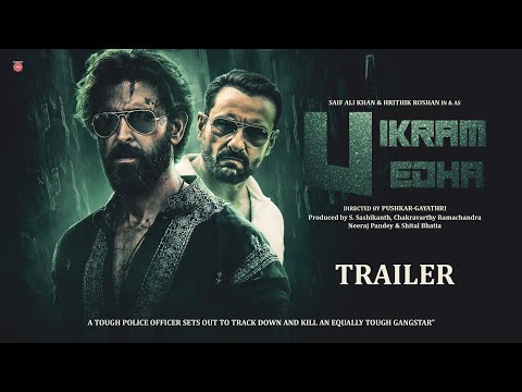 Vikram Vedha - Official Trailer 2022 | Hrithik Roshan | Saif Ali Khan | Pushkar–Gayathri (Fan-Made)