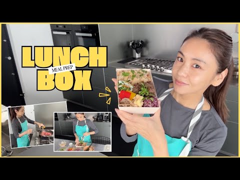 【お弁当レシピ】ある日の夫弁当。詰め方、作る作り置きレシピ、弁当グッズなどもご紹介♪