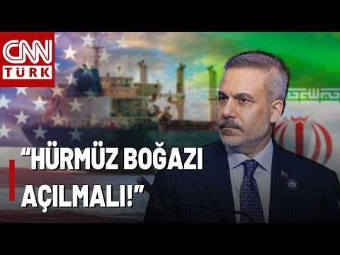 Hakan Fidan'dan "ABD-İran" Açıklaması: Savaşa Geri Dönülmemeli!