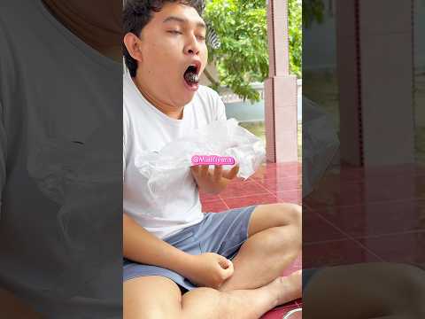 AYANG MUNTAH MAKAN BOBANYA SENDIRI #viralvideo #shorts