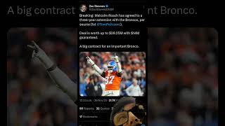 Bronco's resign malcolm roach!!