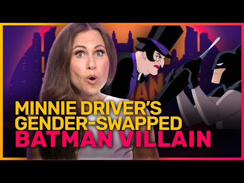 Minnie Driver on Her Gender-Swapped Batman Villain