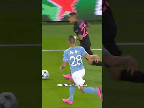 On This Day - Ángel Di María’s first PSG goal!