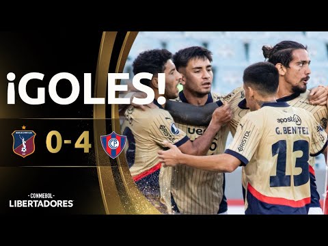 GOLES | MONAGAS vs. CERRO PORTEÑO | FASE 2 | CONMEBOL LIBERTADORES 2025