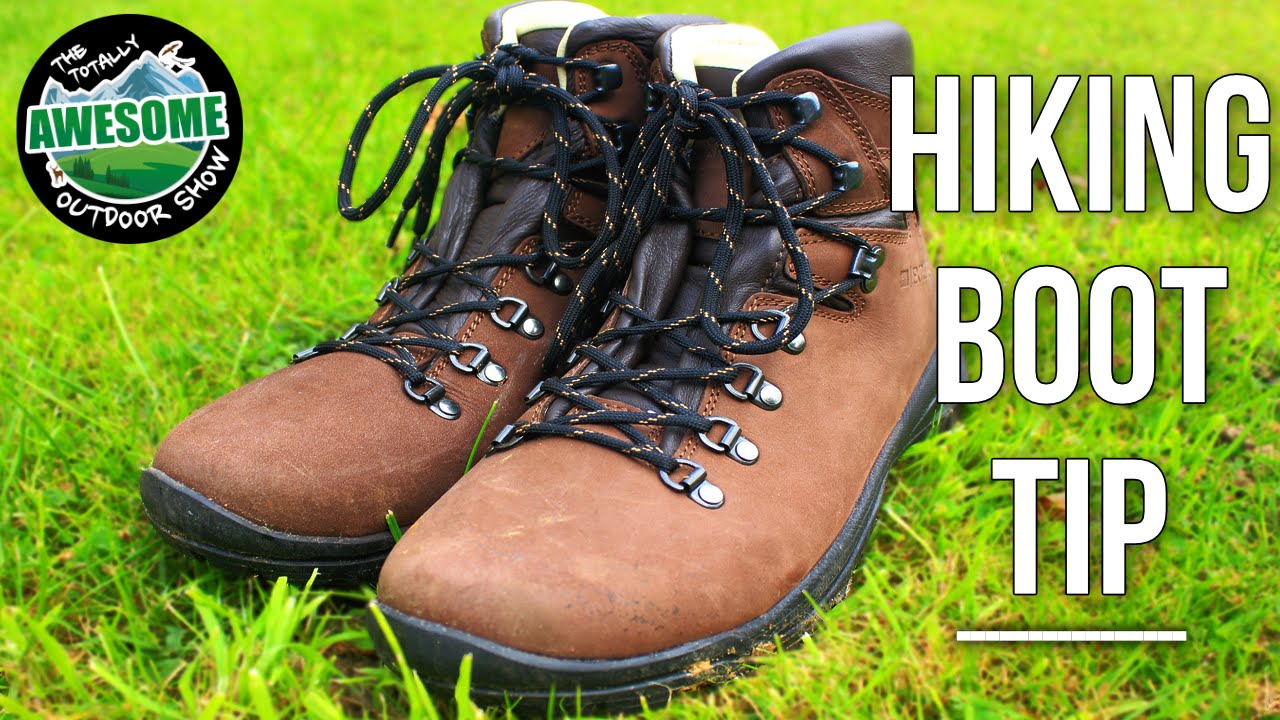 How to lace up a Hiking boot - Simple and Easy TA Outdoors