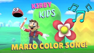 Mario Color Song | Kirby Kids