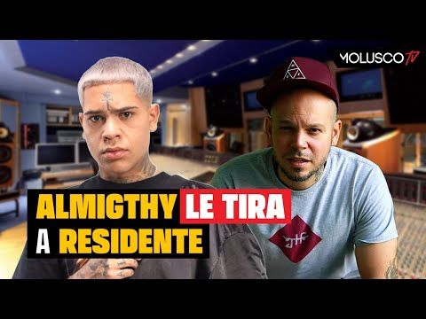 Almighty le tira a Residente. El palabreo reacciona