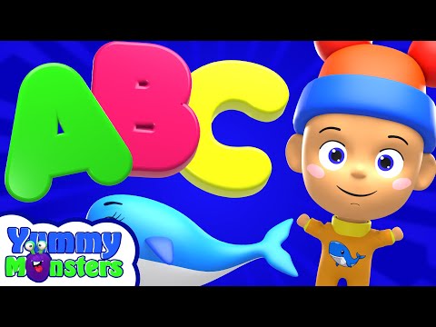 YummyMonsters | Alphabet Song | Nursery Rhymes & Kids Songs🎵