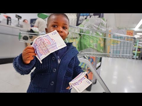 Kid Goes Grocery Shopping for Bodybuilder Dad | DadLife Ep 2