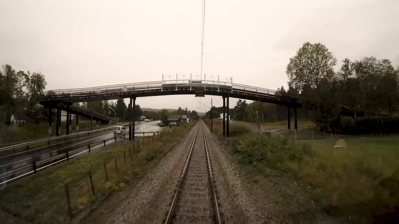TRAIN DRIVER'S VIEW: Autumn has arrived. l - Bergen (Aal - Bergen) - RailCowGirl