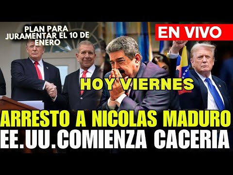 ¡URGENTE!🔴 ¡MADURO SE RINDE! EDMUNDO LISTO PARA JURAMENTARSE EL 10 - MARÍA CORINA ANUNCIA  NUEVA ERA