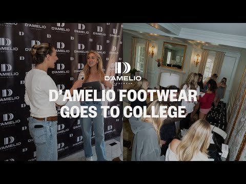 D'Amelio Footwear Goes To College!