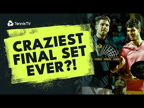 The CRAZIEST Final Set Ever?! 🤯 | Carlos Alcaraz vs Cameron Norrie Rio 2023 Final Highlights