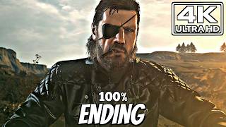 MGS5 Remaster - True Ending (4K 60FPS) Truth of Big Boss and Venom Snake | Metal Gear Solid 5