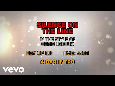 Chris LeDoux – Silence On The Line (Karaoke)