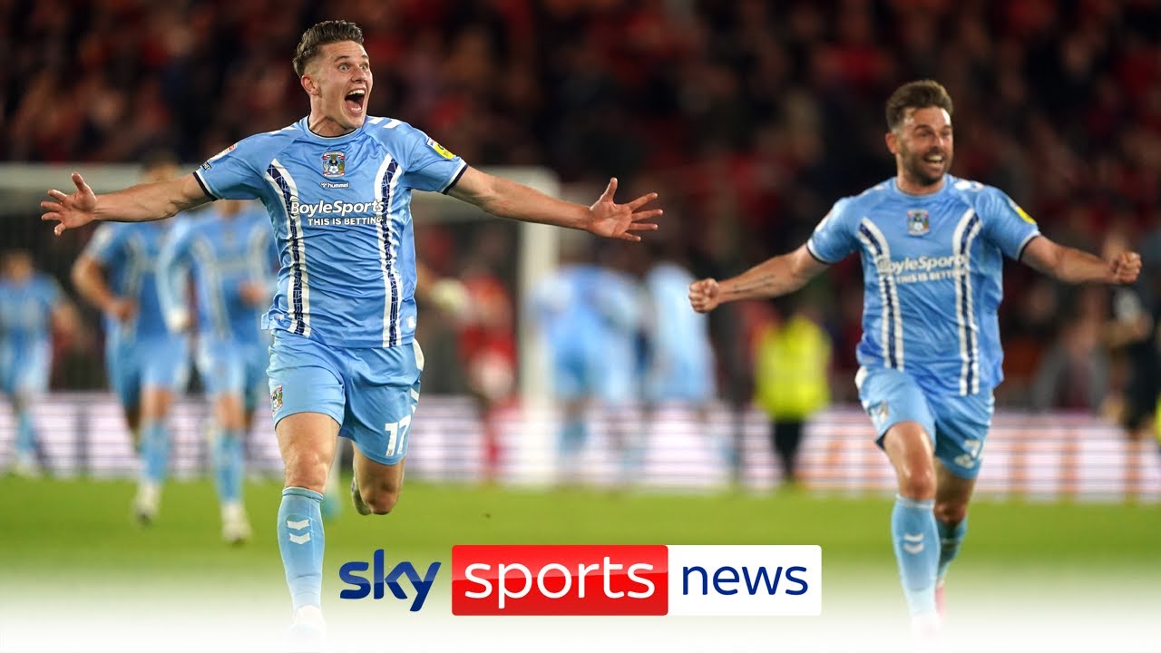 Coventry into Championship playoff final after beating Middlesbrough