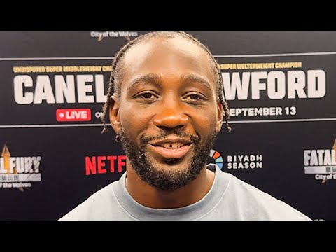 Terence Crawford says BEATING Canelo puts him on MOUNT RUSHMORE of ALL-TIME GREATS P4P