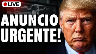 🔴 TRUMP EN VIVO ANUNCIO MISTERIOSO! RECORTAN TIPOS | BITCOIN - XRP en español