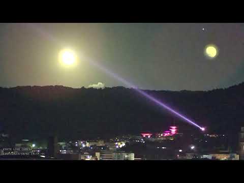 2023/10/02 京都 清水寺ピンクライトアップ 月光
