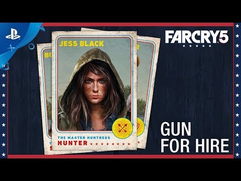 Far Cry 5 - Character Spotlight: Jess Black ? Gun For Hire | PS4