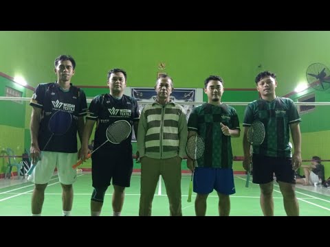 EXHIBITION MATCH//DONA-BONYO 🆚 GALIH-BUDIN//WIZDAN TEXTILE BADMINTON COMPETITION