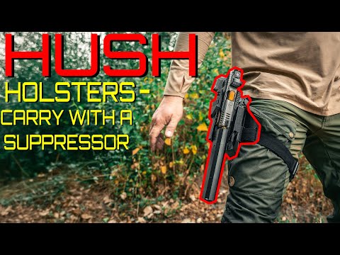 Carry With a Suppressor: Hush Holsters Review