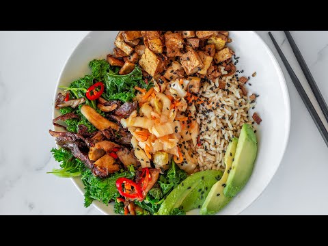 Your First Veganuary Recipe | Japanese Protein Bowl