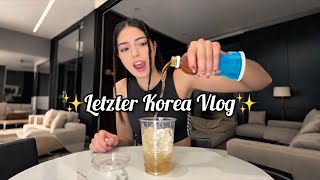 Letzter Korea Vlog✨🦋