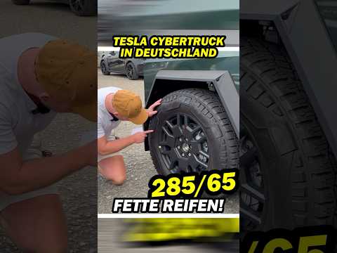 Fette Reifen auf dem TESLA CYBERTRUCK!