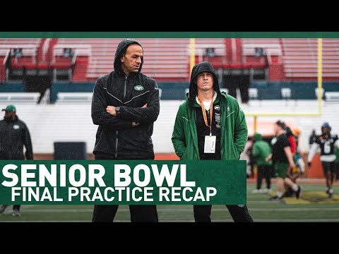 What The Jets Coaches Have Learned At Senior Bowl | The New York Jets | NFL video clip