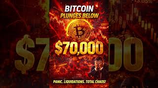Bitcoin CRASHES Below $70K 😱 What Just Happened?!