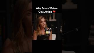 Why Emma Watson Hated Acting After 'Harry Potter' 🥺