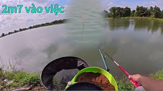 ✅ 179 phút câu cá hồ bán thiên nhiên Nông Trại Vui Vẻ, Củ Chi | DUY FISHING SAI GON