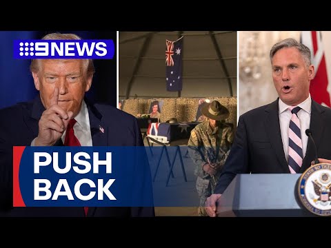 YouTube video thumbnail: Australia’s Defence Chief Pushes Back on U.S. for Dismissing Ally Sacrifices