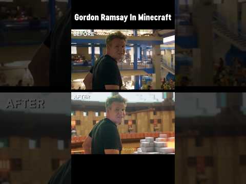 Gordon ramsay enters Minecraft