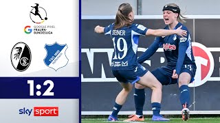 Hoffenheim siegt nach WILDEM Start! | SC Freiburg - TSG Hoffenheim | Highlights - Frauen-Bundesliga