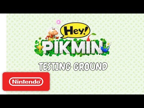 Hey! PIKMIN: Testing Ground - Nintendo 3DS