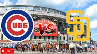 2025 Home Opener|San Diego Padres vs Chicago Cubs Live Play by Play