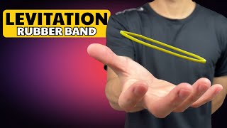Rubber Band Levitation Magic Trick Revealed | Simple Tutorial Explained