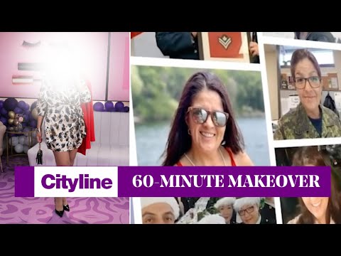 An unforgettable makeover on a Canadian military officer