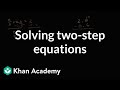 Solving Two-Step Equations with Decimals and Fractions