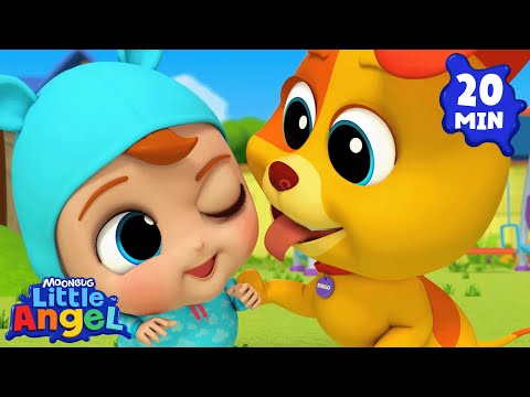 Let’s Play Peekaboo! | Little Angel And Friends Kid Songs