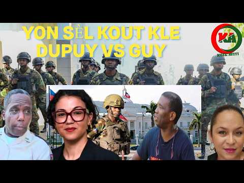 Guy Philippe VS Dominique Dupuy prezidan woyy yon sèl kout kle,Jacques Ader frape popilasyon an sove