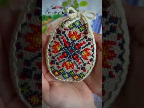Писанки. Вишивка хрестиком. Дизайн Катерини Бесперстової