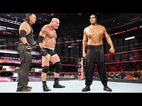 Great Khali vs Goldberg Undertaker Handicap Match